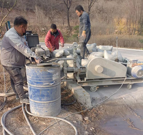 沂源路面下沉注浆